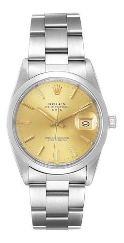 Caratula Para Reloj Rolex Date Champagne  3035