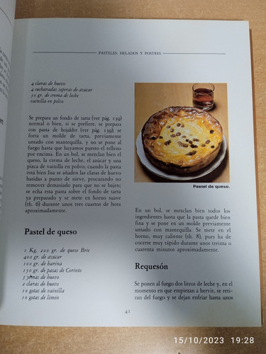 Helados Postres Y Dulces Recetas Para Hacer En Casa. (Usado)