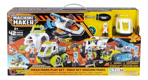 Set Explorador Marte Astronautas Rover Herramientas 42 Pz