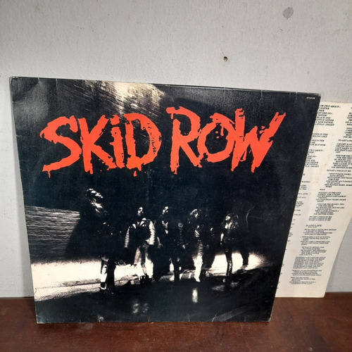Imagem 1 de 8 de Vinil Lp Skid Row 1989 Com Encarte Bom Estado.