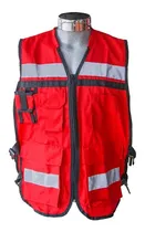 Comprar 24 Chalecos Brigadista Con Reflejante, Varios Colores 24 Pzs