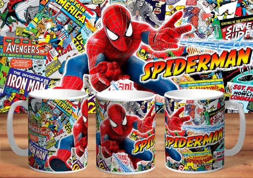 Taza Spiderman De Plástico