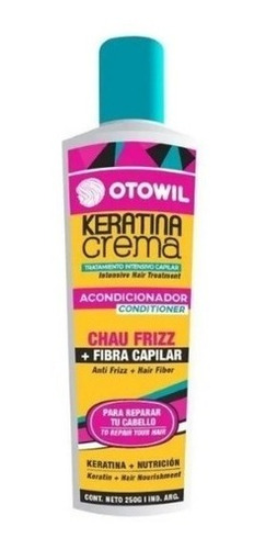 Imagen 2 de 5 de Acondicionador Keratina En Crema + Anti Frizz X250g