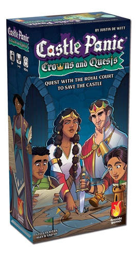 Castle Panic: Crowns And Quests | Expansión | Juego De Mes.