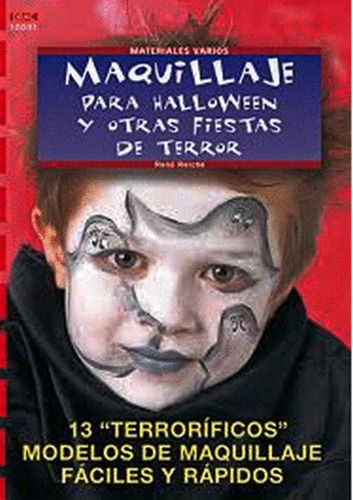 Libro Maquillaje Para Halloween Y Otras Fiestas De Terror