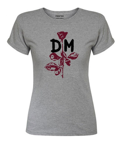 Polera Estampada Mujer Depeche Mode 2.0