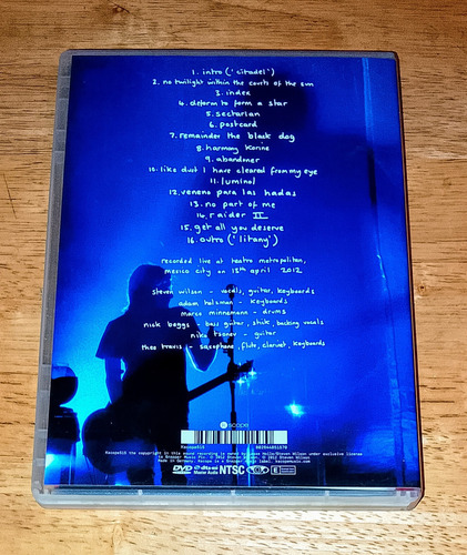 Steven Wilson Get All You Deserve Dvd Rock Progresivo Estándar (Usado)