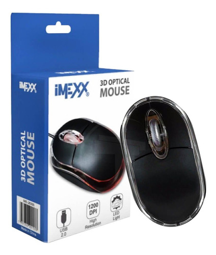 Mouse Óptico 3d Imexx