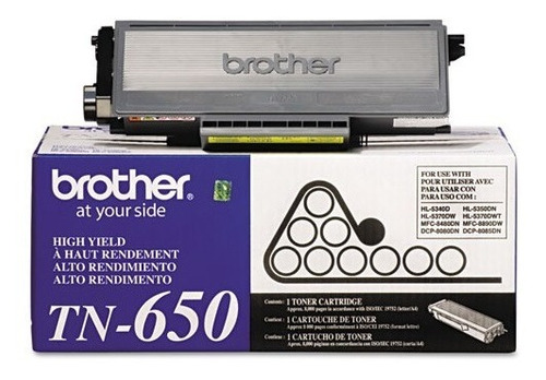 Tóner Brother Tn650 Rendimiento 8,000 Paginas