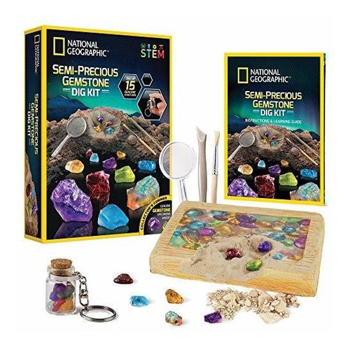 Juego Educativo De Cienci Kit De Excavación De Piedras Preci