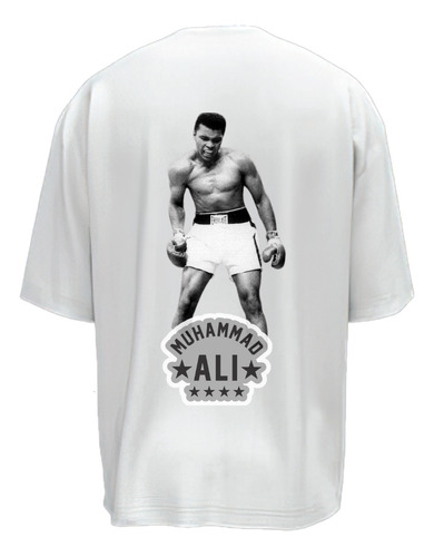 Remera Oversize  Mohamed Ali - Remera Boxeo