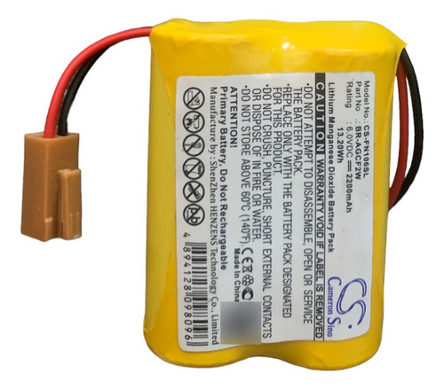 Batería Para Centro De Mecanizado Panasonic Fanuc Cnc Plc