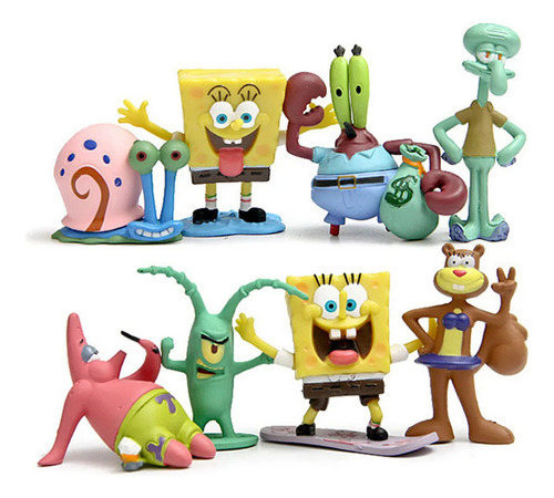Juego De 8 Modelos De Juguetes De La Colección De Figuras De