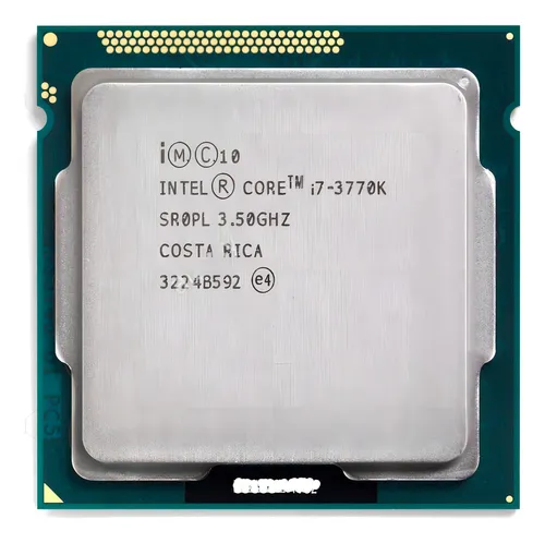 Processador gamer Intel Core i7-3770K BX80637I73770K de 4 Processador gamer Intel Core i7-3770K BX80637I73770K de 4