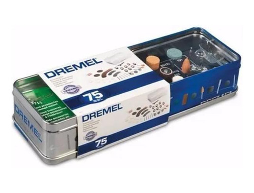 Kit Acessórios Para Micro Retifica Dremel 75 Pç 26150707ac