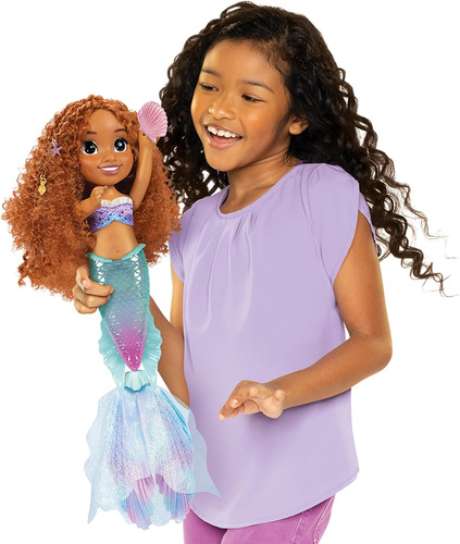 Ariel Disney Under The Sea Exploring Muñeca Con Luz Y Sonido