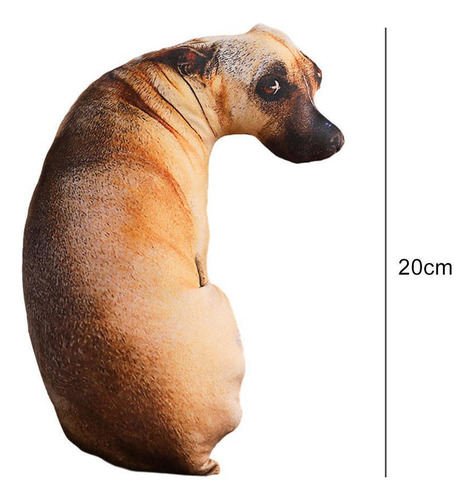 A Decoración Linda Del Sofá De La Perro 20cm Multicolor