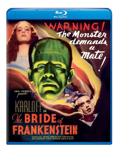 Bride Of Frankenstein  Blu-ray Nuevo Original Cerrado