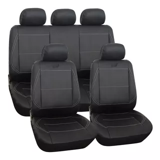 Funda Cubre Asiento Auto Simil Cuero Acolchada Fitter