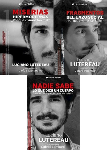 Pack Luciano Lutereau Letras Del Sur