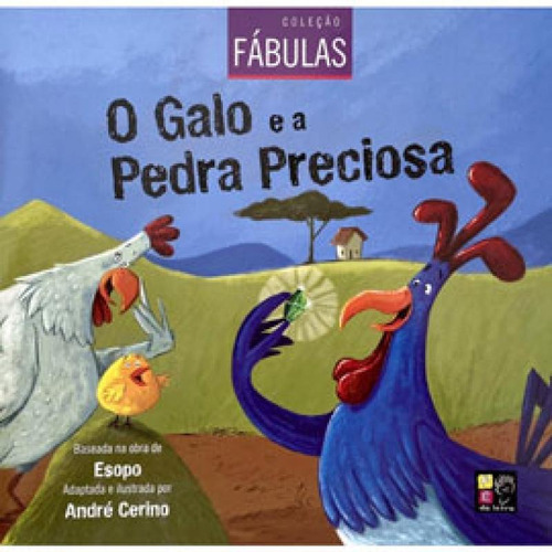 O Gato E A Pedra Preciosa - Coleção Fábulas, De Cerino, André. Editora Pe Da Letra **, Capa Mole Em Português