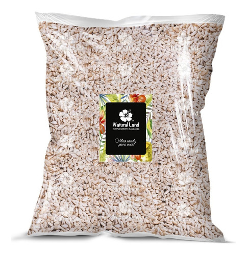 Semente Pepita De Girassol Descascada Natural Land 500g