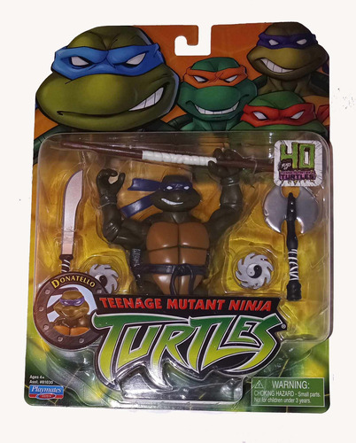 Figura Accion Tortugas Ninjas Donatello Playmatestoys Donnie