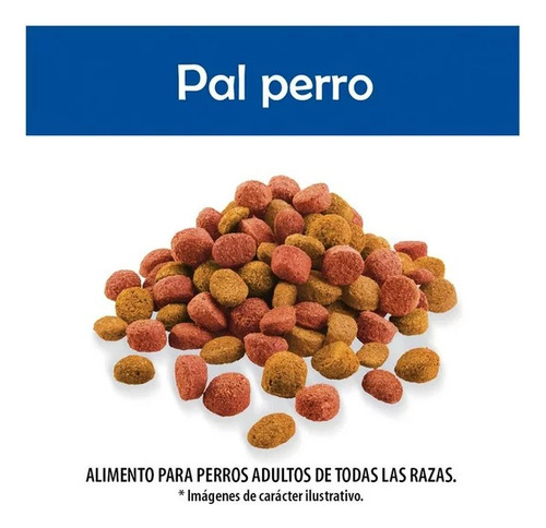 Alimento Croquetas Pal Perro Adulto 20 Kg 16% Proteína