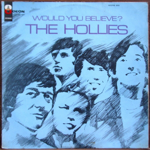 The Hollies - Would You Believe? - Lp De Brasil Año 1966