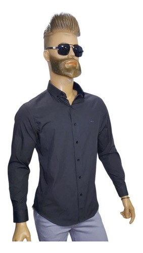 Camisa Slim Fit De Vestir Corte Ajustado Hombre Caballero