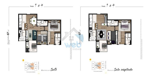 Evolve - Apartamentos De Alto Padrão No Bairro Cristo Rei, Com Excelente Acabamento E Entrega Prevista Para Junho De 2021. - Ap00483 - 69307930