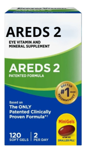 Vitaminas Areds2 120 Capsulas 