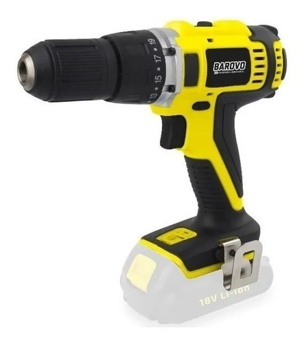 Imagen 2 de 7 de Taladro Percutor Atornillador 13mm Barovo Li Ion Inalámbrico