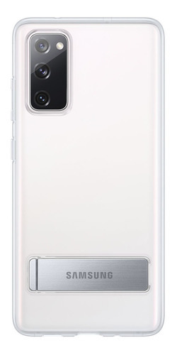 Funda Samsung Clear Standing para Galaxy S20 Fe de 6.5 pulgadas, G780 G781, color transparente