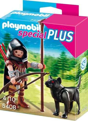 Playmobil Special Plus 5408 Caballero Con Lobo Mundo Manias