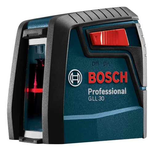 Nivel Láser De Línea Cruzada Bosch Gll30, Autonivelante, 9 M