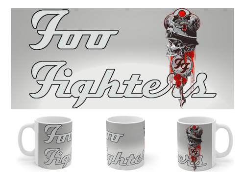 Rnm-0152 Taza Tazon Foo Fighters