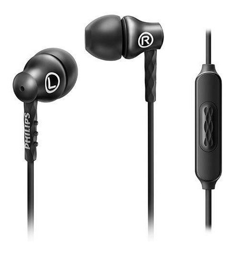 Philips She8105bk / 27 En La Oreja Los Auriculares Con Micró