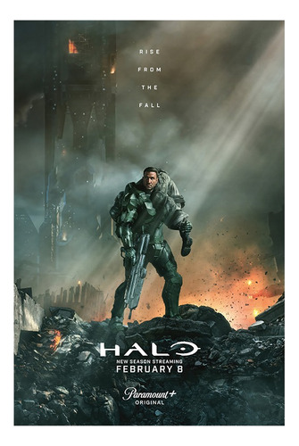 Poster Nuevo De Halo La Nueva Temporada