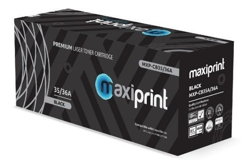 Toner Maxiprint Compatible  Hp Cb435a/36a Mxp-35a/36a
