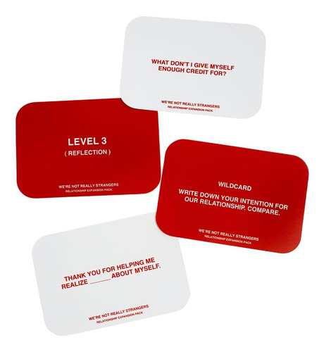 Juego De Cartas We're Not Really Strangers-relaciones Ingles