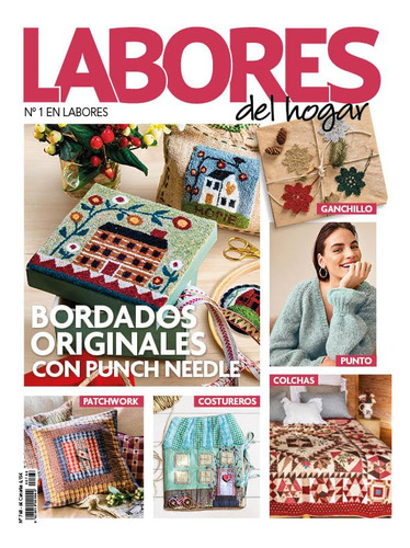 Revista Labores #768 | Bordados Originales Con Punch Needle