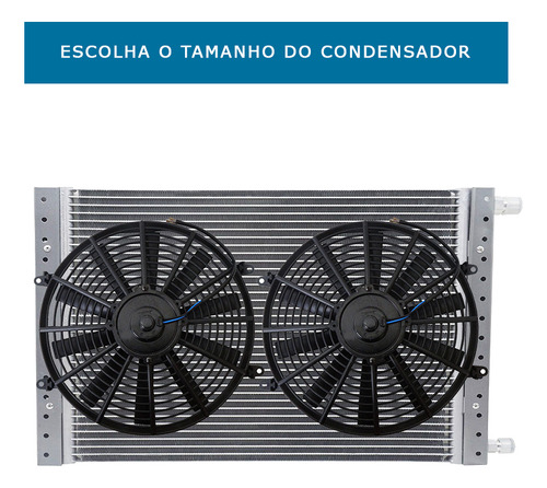 Kit Ar Condicionado Diversos Veículos + Suporte Universal
