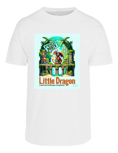 Playera Personalizada Mi Amigo Dragon - Full Color