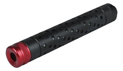 comprar Muzzle Brake Helix Quickshot Airsoft Rosca M14 20cm Esq.