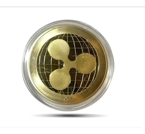 Moneda Metálica Ripple Gold Coin Colección Edición Limitada