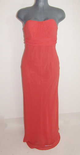 Vestido Fiesta /coctel Talla 6 Tela Chifon