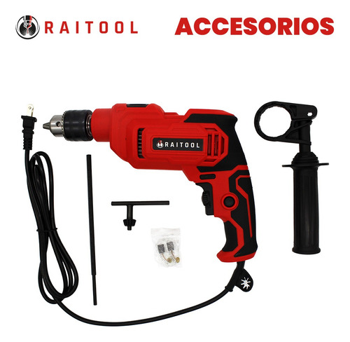 Kit Taladro Esmeriladora Alta Potencia Raitool Rt-0102