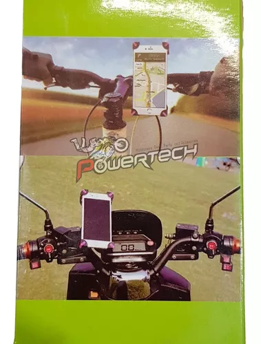 Soporte Porta Celular O Gps Araña Para Moto O Bici Universal