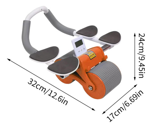 Ab Wheel Para Hacer Ejercicio Rodillo Abdominal Con Soporte